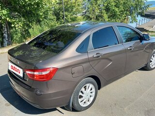 2017 Lada (ВАЗ) Vesta I, коричневый, 990000 рублей, вид 2