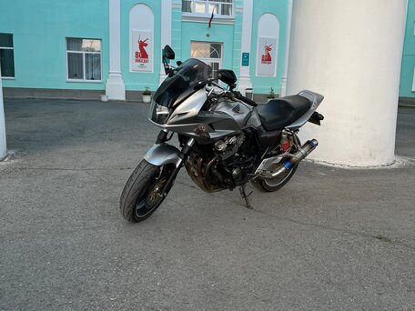 2007 Honda CB 400 Super Four, серый, 430000 рублей, вид 5