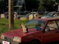 2000 Lada (ВАЗ) 21099, пурпурный - вид 1
