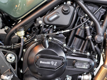 2025 Benelli Leoncino 500, зелёный, 508000 рублей, вид 4