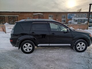 2007 Mitsubishi Outlander II, чёрный, 1250000 рублей, вид 4