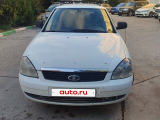 2009 Lada (ВАЗ) Priora I, белый, 300000 рублей, вид 1