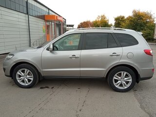 2010 Hyundai Santa Fe II Рестайлинг, серебристый, 1100000 рублей, вид 4