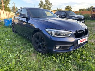 2018 BMW 1 серии 118i II (F20/F21) Рестайлинг 2, синий, 1530000 рублей, вид 4