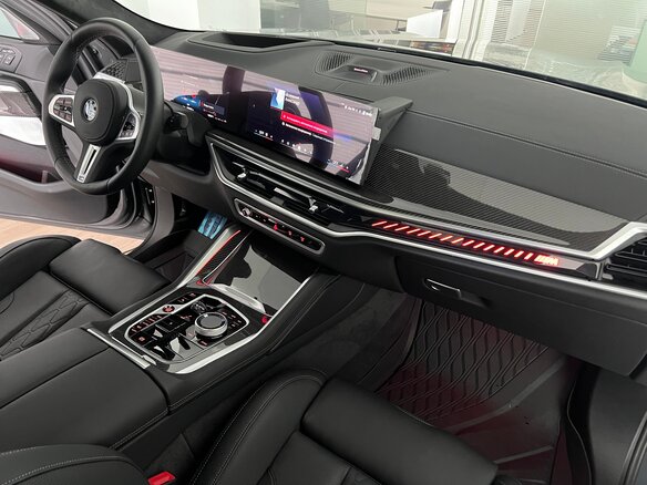 2024 BMW X6 M60i III (G06) Рестайлинг, серый, 16290000 рублей - вид 12
