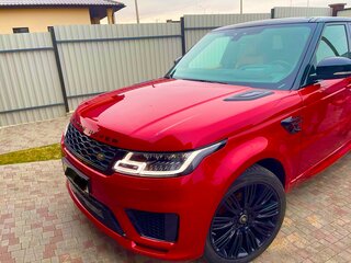2018 Land Rover Range Rover Sport II Рестайлинг, красный, 6150000 рублей, вид 4