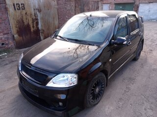 2011 Renault Logan I Рестайлинг, чёрный, 450000 рублей, вид 3