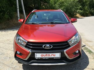 2019 Lada (ВАЗ) Vesta SW Cross I, красный, 1180000 рублей, вид 2