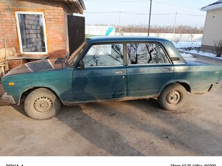 1999 Lada (ВАЗ) 2107, зелёный, 85000 рублей, вид 4