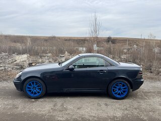1997 Mercedes-Benz SLK-Класс 230 I (R170), синий, 987654 рублей, вид 4