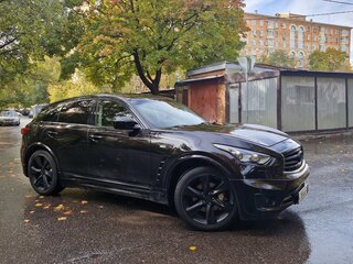 2013 Infiniti FX37 II (S51) Рестайлинг, чёрный, 2490000 рублей, вид 1