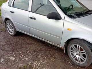 2007 Lada (ВАЗ) Kalina I, серебристый, 150000 рублей, вид 3