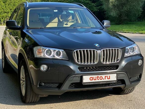 2013 BMW X3 30d xDrive II (F25), чёрный - вид 5