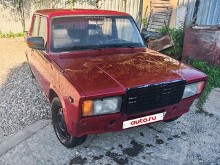 2006 Lada (ВАЗ) 2107, красный, 60000 рублей, вид 2