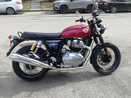 2024 Royal Enfield Interceptor 650, красный, 599000 рублей, вид 1