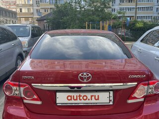2012 Toyota Corolla X (E140, E150) Рестайлинг, красный, 1700000 рублей, вид 4