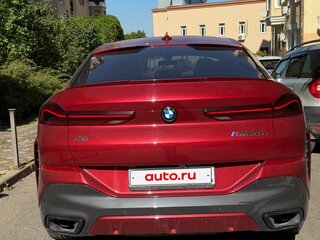 2021 BMW X6 M50d III (G06), красный, 11000000 рублей, вид 3