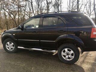 2008 Kia Sorento I Рестайлинг, чёрный, 800000 рублей, вид 3