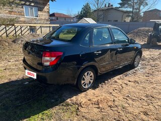 2015 Lada (ВАЗ) Granta I, чёрный, 350000 рублей, вид 4