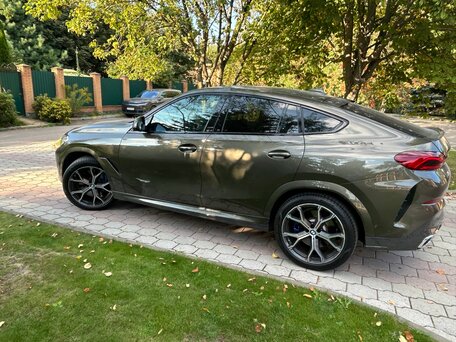 2020 BMW X6 30d III (G06), зелёный, 7700000 рублей, вид 5