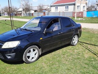 2012 Lada (ВАЗ) Granta I, синий, 285000 рублей, вид 1
