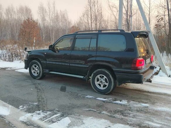 2000 Toyota Land Cruiser 100 Series, чёрный, 2200000 рублей - вид 12