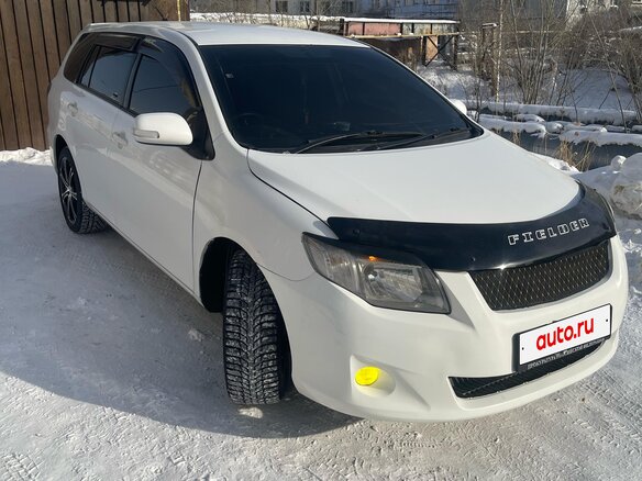 2008 Toyota Corolla Fielder X (E140, E150) Рестайлинг, белый, 850000 рублей - вид 2