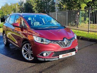 2017 Renault Scenic Grand IV, пурпурный, 1490000 рублей, вид 1