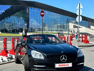 2012 Mercedes-Benz SLK-Класс 200 III (R172), чёрный, 2500000 рублей, вид 3