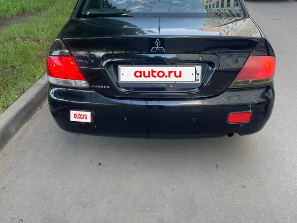 2006 Mitsubishi Lancer IX Рестайлинг, чёрный, 350000 рублей - вид 2
