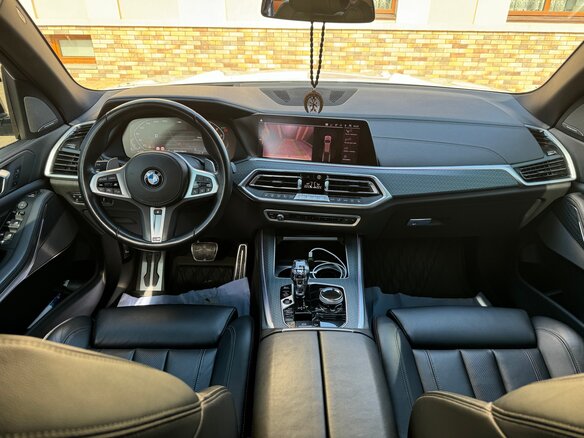 2021 BMW X5 30d IV (G05/G18), белый, 10150000 рублей - вид 14