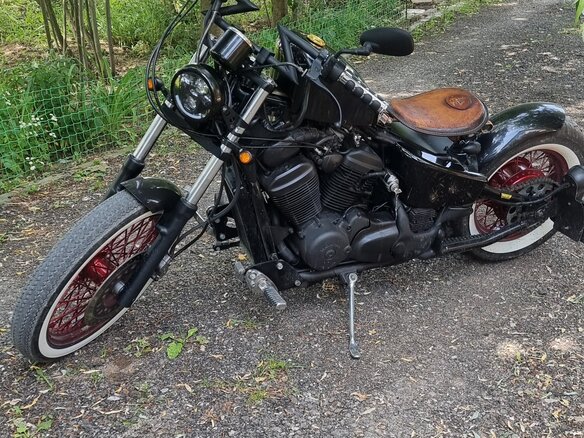 1992 Honda Steed 400, чёрный, 400000 рублей