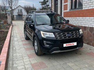 2017 Ford Explorer V Рестайлинг, чёрный, 2190000 рублей, вид 3