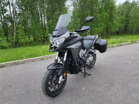 2016 Honda VFR 800X (Crossrunner), серый, 1040000 рублей, вид 3