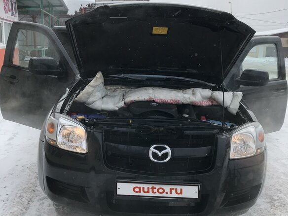 2008 Mazda BT-50 MZR-CD I Рестайлинг, чёрный - вид 1