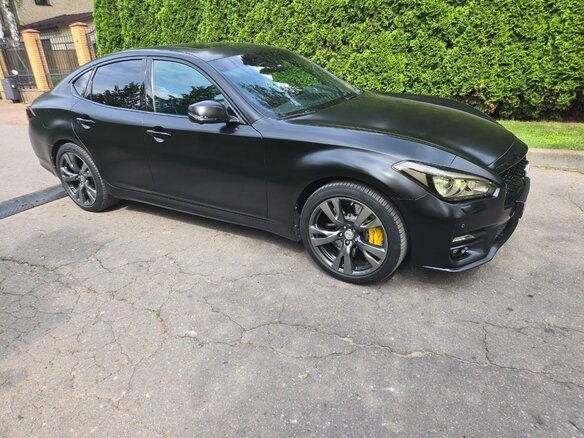 2016 Infiniti Q70 I Рестайлинг, чёрный, 2600000 рублей - вид 7