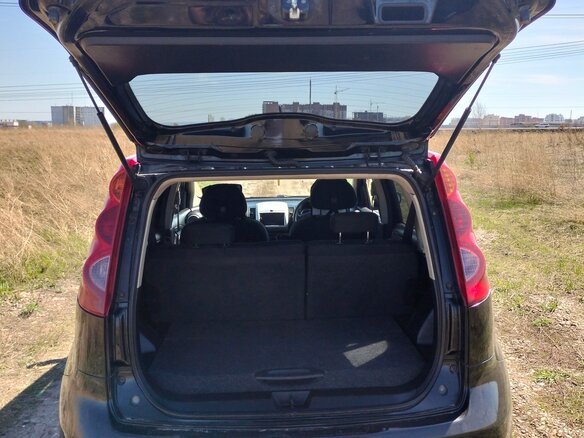 2008 Nissan Note I Рестайлинг, чёрный, 630000 рублей - вид 11
