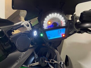 2014 Kawasaki ER-6N, зелёный, 685000 рублей, вид 4