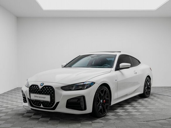 2024 BMW 4 серии 420i G22, G23, G26 Рестайлинг, белый