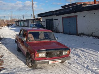 2006 Lada (ВАЗ) 2107, красный, 250000 рублей, вид 2