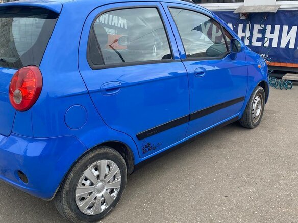 2006 Chevrolet Spark II, голубой, 350000 рублей - вид 6