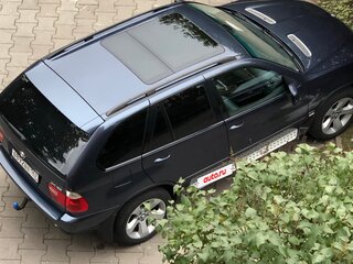 2005 BMW X5 3.0i I (E53) Рестайлинг, синий, 1500000 рублей, вид 5
