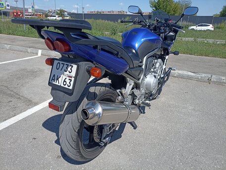 2002 Yamaha FZS1000 Fazer, синий, 420000 рублей, вид 3
