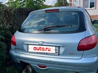 2003 Peugeot 206, серебристый, 150000 рублей, вид 4
