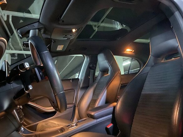 2014 Mercedes-Benz GLA 250 I (X156), серый, 1900000 рублей - вид 6
