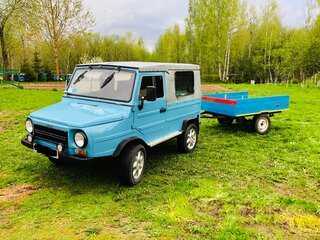 1988 ЛуАЗ 969М, голубой, 400000 рублей, вид 1