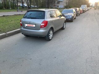 2014 Skoda Fabia II Рестайлинг, бежевый, 555000 рублей, вид 3