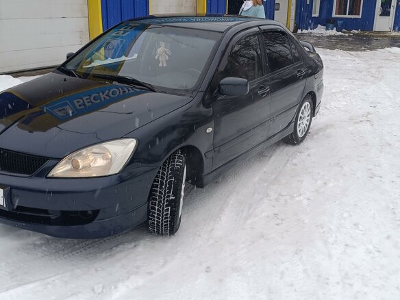 2006 Mitsubishi Lancer IX Рестайлинг, синий, 380000 рублей - вид 1