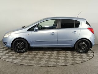 2007 Opel Corsa D, голубой, 370000 рублей, вид 4