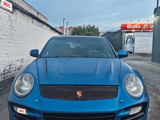 2007 Porsche Cayenne S I Рестайлинг (957), синий, 3100000 рублей, вид 3